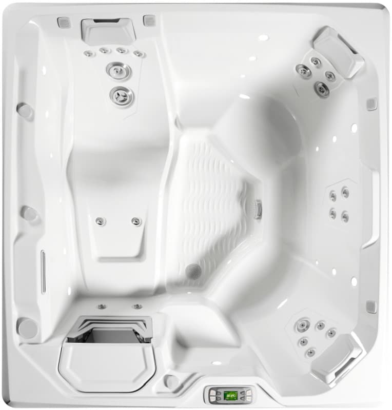Limelight Strobe Whirlpool mit LED-Lichtsystem, kraftvollen Massagedüsen und modernem Design für 4–5 Personen – HotSpring