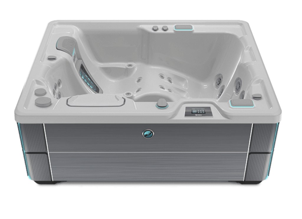 Jetsetter LX Whirlpool in moderner 3-Sitzer-Ausführung mit Premium-Massage und LED-Bedienfeld von HotSpring