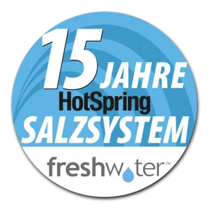 15 Jahre Erfahrung mit seidenweicher Wasserpflege – FreshWater Salzsystem von HotSpring